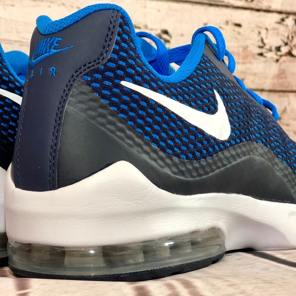 💨 NIKE AIR Blue & Black Mesh Men’s Athletic Shoes